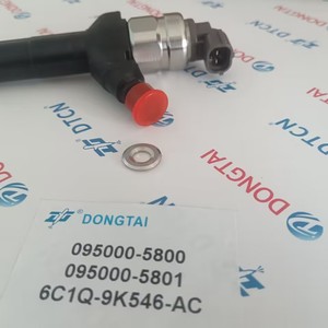 Inyector de Combustible Common Rail <span class=keywords><strong>Denso</strong></span> 095000-5800 095000-5801 <span class=keywords><strong>6C1Q</strong></span>-<span class=keywords><strong>9K546</strong></span>-<span class=keywords><strong>AC</strong></span> para Motor Ford Transit 2.2L - Product Image 3