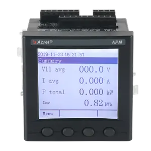 Acrel APM830/F Three Phase Multi-rate Power Meter with Event Record for Online Energy Monitoring System