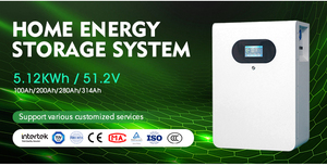 Low Maintenance 5.12kWh 44.8V APP Monitor Hybrid on Off Grid Emergency Power Home <b>Energy</b> <b>Storage</b> <b>System</b> BES05WT Ultra Thin Wall - Product Image 2