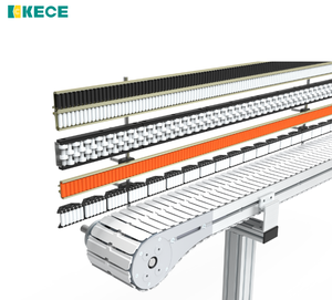 60*25 산업용 판금 슬라이딩 컨베이어 롤러 트랙 시스템 Placon Caron FIFO 중력 흐름 트랙 옐로우 스틸 롤러 - Product Image 1