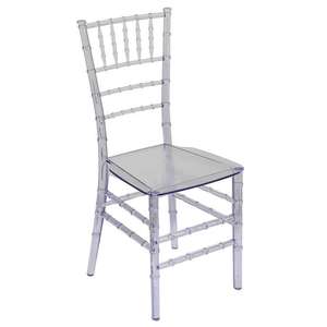 Prezzo a buon mercato PC moderno ristorante da pranzo Cross Back acrilico banchetto di nozze sedia di bambù Chateau sedie Napoleon - Product Image 1