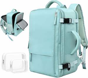 Unisex Oxford Travel Business Lightweight Multipurpose Rucksack Carry-on College Bag Custom <b>Slim</b> Laptop Backpack with USB - Product Image 1