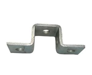Accessoires de canalisation : Connecteurs en U, attaches de selle carrées en acier pour profilés en C, connecteurs croisés pour montants - Product Image 3
