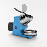Broyeur à glace sans fil 21V au lithium-ion, 2 lames, 180W, électrique, facile à utiliser, en aluminium moulé sous pression