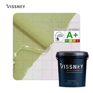 <span class=keywords><strong>Peinture</strong></span> VISSNEY One Coat Satin pour baignoire et carrelage, <span class=keywords><strong>peinture</strong></span> facile à appliquer pour carrelage <span class=keywords><strong>de</strong></span> <span class=keywords><strong>salle</strong></span> <span class=keywords><strong>de</strong></span> <span class=keywords><strong>bain</strong></span>, blanc semi-brillant - Product Image 1