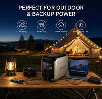 Station d'alimentation portable YUTANDA pour camping et camping-car 1800W 1024Wh LiFePO4, générateur solaire USB-C 140W, alimentation de secours domestique