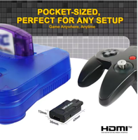 Convertisseur HD 720P 1080P pour Nintend N64 SNES SFC NGC, adaptateur Bitfunx Mini, S-Video/Composite, rapport d'écran automatique