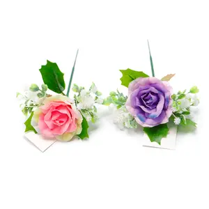 Großhandel Frühling echte Berührung künstliche Rose mehrfarbige Simulation Blumen Home Decoration Blumen