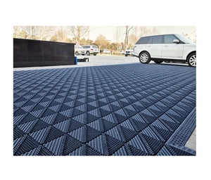 Tapis de sol modulaire antidérapant de haute qualité à trois brosses en vinyle PP, design moderne, résistant à l'usure, pour entrée d'hôtel - Product Image 6