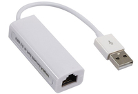 Tarjeta de Red USB LAN de Color Blanco, Chip 8152 Mini USB 2.0 a RJ45 Adaptador de Red Ethernet para PC, Portátil, Tableta