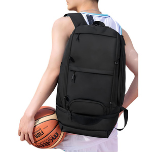 Sac à dos de sport et de fitness polyvalent en cuir PU, sac de voyage, de randonnée, de camping, de cyclisme, de casque, de skateboard, de ski - Product Image 3