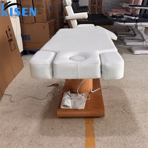 KISEN 2025 Professional <b>Electric</b> Beauty Bed Modern Design 4 Motors Special Eyelash Massage <b>Table</b> for Beauty Salon - Product Image 6