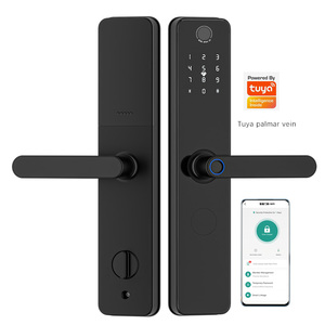 新款图雅WiFi手掌静脉智能锁触摸生物指纹锁掌纹识别解锁数字密码锁 - Product Image 1