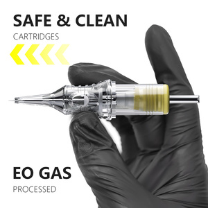 BIGWASP 20 unids/caja RL RS M1 <span class=keywords><strong>RM</strong></span> Long Taper calidad nueva aguja de cartucho de tatuaje transparente <span class=keywords><strong>para</strong></span> arte corporal - Product Image 6