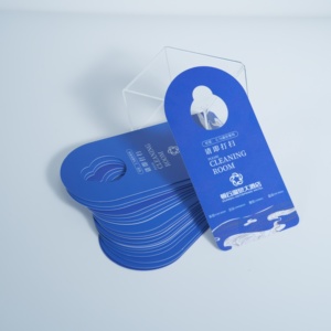 La carta da appendere per porta stampata personalizzata <span class=keywords><strong>non</strong></span> disturba firmare il volantino pubblicitario della portiera dell'auto aziendale - Product Image 1
