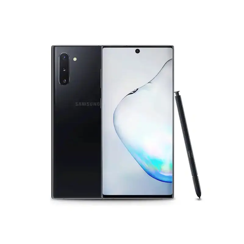 Smartphone Samsung Galaxy Note 10+ 12+256GB barato desbloqueado de fábrica 4300mAh de alta qualidade para Android 9 atacado