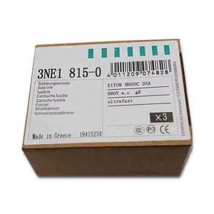 Fusibles industriales Bajo voltaje 25A 690V Semiconductores Fusibles <span class=keywords><strong>Comprar</strong></span> 3NE Serie 3NE1815-0 Tipo de base de fusible - Product Image 4