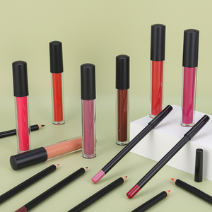 Lippenstift en lipliner set, vegan private label vloeibare <span class=keywords><strong>matte</strong></span> lippenstift met lipliner - Product Image 5
