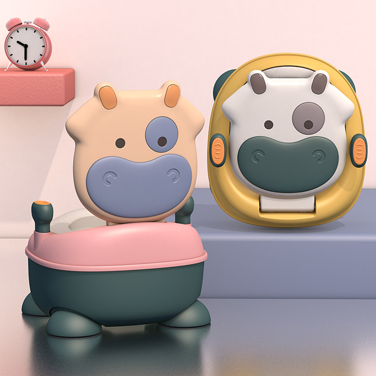 Animal folding children's toilet