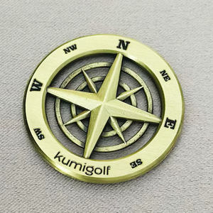 Neues Luxus Golf Club Marker Bulk Ball Zubehör mit Hervorhebung Buntes Metall Langlebiges Eisen Divot Tool Bag Tag Zink legierung - Product Image 6