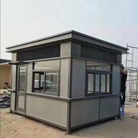 Processus d'installation de poste de garde écologique, robuste et fiable pour les écoles et les communautés - Maison préfabriquée