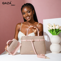 Ensemble de Sacs Fourre-Tout Décontractés QAZA pour Femmes, Sac à Main Bolsos Femme Sacs pour Dames Marques de Mode, Ensemble 2-en-1 de Sacs Fourre-Tout