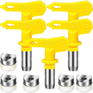 <span class=keywords><strong>Pistola</strong></span> pulverizadora de pintura sin aire eléctrica <span class=keywords><strong>para</strong></span> Punta de boquilla <span class=keywords><strong>Wagner</strong></span>, herramientas de pulverizador sin aire de acero plástico, punta de boquilla - Product Image 2