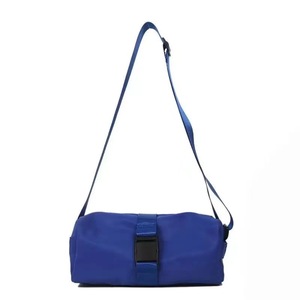 Bolsa de Gimnasio Cruzada de Tela Oxford, Bolsa de Hombro Informal de Color Sólido con Forma de Tostada para Viajes, Bolsa de Regalo con Impresión de Logotipo Personalizado - Product Image 5