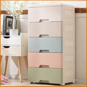 Armario de plástico PP <span class=keywords><strong>para</strong></span> niños, organizador de cajones con dibujos animados <span class=keywords><strong>para</strong></span> <span class=keywords><strong>ropa</strong></span> - Product Image 6