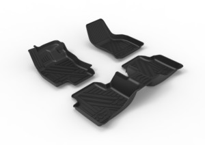 Tappetini Auto Autobo per <span class=keywords><strong>Volkswagen</strong></span> <span class=keywords><strong>CC</strong></span> 2019-2022, Set Completo in TPE Personalizzato per ECU Lato Passeggero, Impermeabili al 100%, Facili da Pulire - Product Image 2