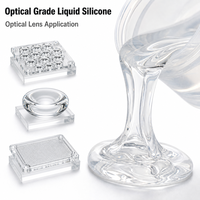 Caoutchouc de silicone liquide optique haute transparence Doneson DSA-71XX, bicomposant 1:1, pour moulage par injection, dureté Shore 30-80, moulage et scellement