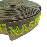 Sangle en tissu réfléchissant 100% polyester avec logo personnalisé imprimé pour sacs et accessoires vestimentaires