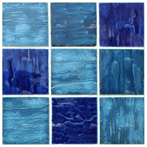 4 "Color mixto Precio de gran tamaño piscina de azulejos Marruecos esmaltado de cerámica de porcelana brillante superficie rústico azulejos de la piscina - Product Image 1