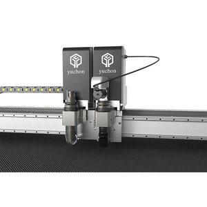 Tarpaulin <span class=keywords><strong>CNC</strong></span> dao cắt tự động không thấm nước Lều PVC vải liên tục máy cắt cho mái hiên vải - Product Image 2