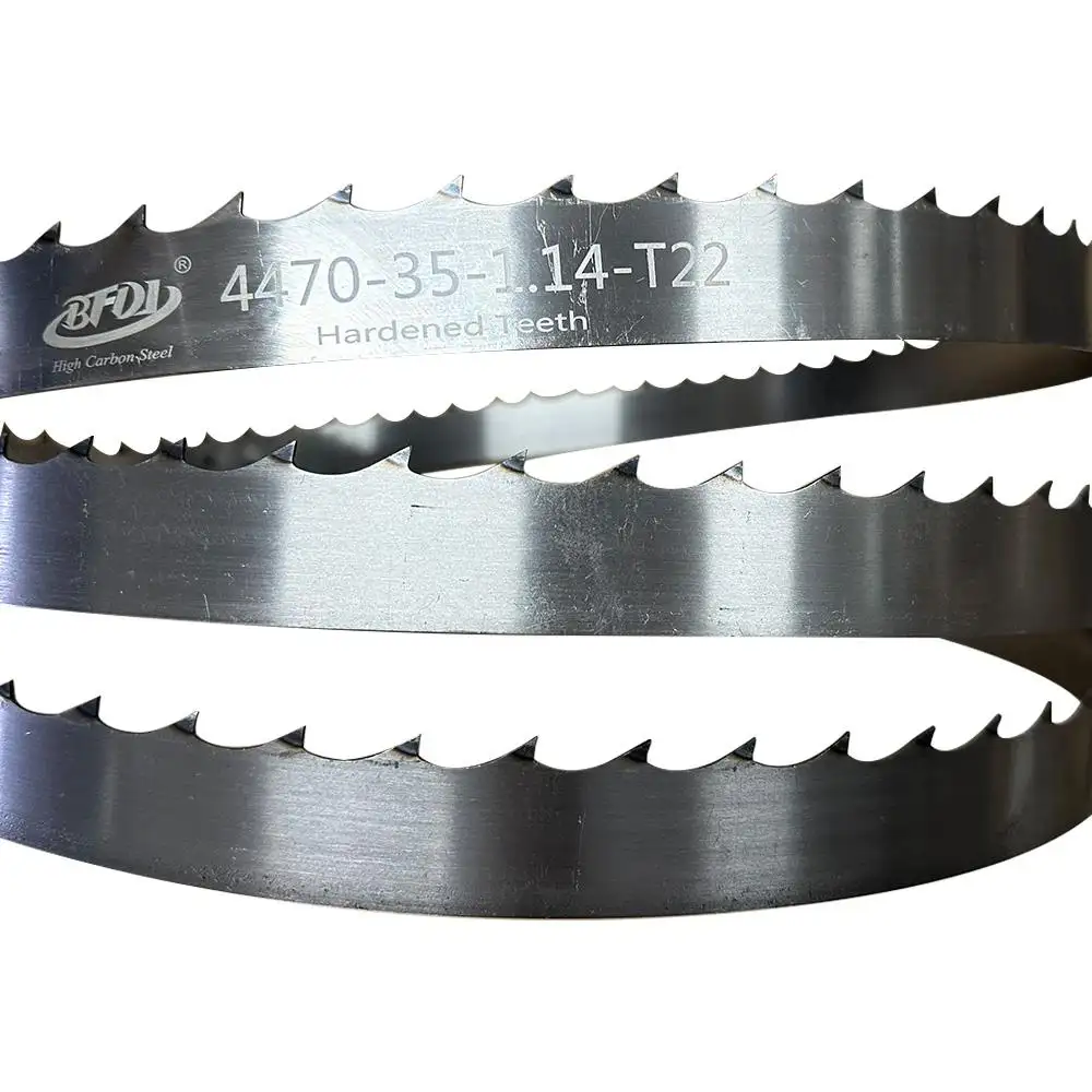 Hot Sale Wood Hard Teeth Hardened BandSaw Blade Cut Wood for meat Food and cutting ingredients