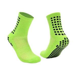 Chaussettes de football d'été professionnelles pour jeunes, mi-mollet, antidérapantes avec grip en gel, amortissantes, semelle renforcée en tissu éponge, respirantes - Product Image 6