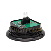 NIGHTUP 12V 48V ENHANCED ECCO SERIE 7975 LUZ DE ADVERTENCIA LED DE ALTA POTENCIA PARA ZONAS MINERAS, LUZ ESTROBOSCÓPICA DE ALTA RESISTENCIA, LUZ DE BALIZA IP65 SAE R65