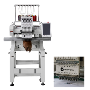 Máquina de Bordar Computarizada Industrial de Una Cabeza LX de Alta Velocidad, Máquina de Bordar Plana Automática - Product Image 1