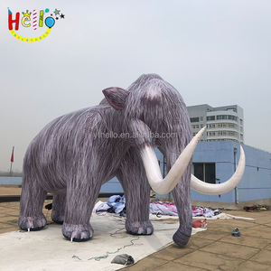 <span class=keywords><strong>Sculpture</strong></span> géante <span class=keywords><strong>de</strong></span> mammouth gonflable Mascotte d'éléphant gonflable animal Spectacles gonflables réalistes - Product Image 5