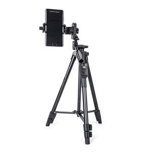 Nuovo arrivo YUNTENG VCT-5208 alluminio lega di magnesio gamba treppiede testa smartphone morsetto treppiedi per fotocamera SLR - Product Image 4