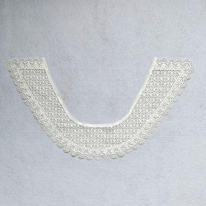 Robe d'été avec petit décolleté châle Décoration <span class=keywords><strong>Col</strong></span> Enfants Plié pour Porter un <span class=keywords><strong>Faux</strong></span> <span class=keywords><strong>Col</strong></span> Version Coréenne - Product Image 4