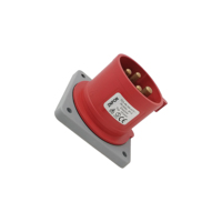 ZNPON FP34441 CEE PLUG 16/32AMP 380V Prise de remplacement à montage encastré rouge