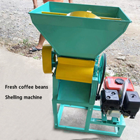 Décortiqueuse à café 2,2 kW 220 V 1500 tr/min 150 kg par heure pour les fermes à café au Salvador et au Honduras