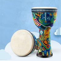 Vente directe d'usine Tambours africains Percussion à la main Tambour Djembe Batterie Jouet
