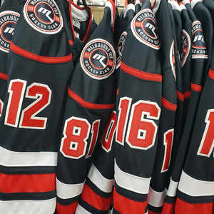 Tela de sarga de aparejos sólidos de poliéster 100% Popular para apliques de bordado para kits de números en uniforme deportivo Ropa de hockey - Product Image 5