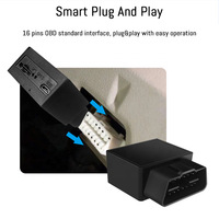 Système de sécurité automobile Auto-Sali OBD-4G GPS pour gestion de flotte, surveillance mondiale, géolocalisation, plug-and-play intelligent, traceur OBD2, 3 ans