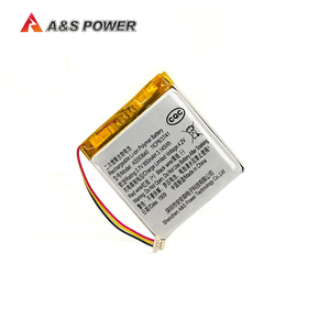 553640 3,7 Volt 850 mAh LiPo battery with KC ul1642 ul2054 CB un38.3 certification - Product Image 3