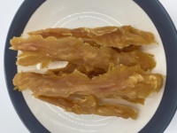 100% Natural Chicken Jerky OEM Vente en gros Aliments pour animaux de compagnie Marque privée Friandises pour chiens avec filet de viande de poulet Meilleurs snacks pour chiens