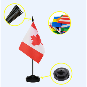 Bandera de escritorio de <span class=keywords><strong>carreras</strong></span> a cuadros resistente a la decoloración y de colores vivos con poste base para oficina o espacio de trabajo de entusiastas de las <span class=keywords><strong>carreras</strong></span> - Product Image 2