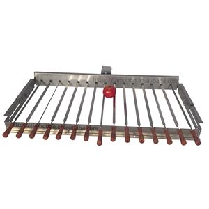 Griglia Cypriot Top girarrosto <span class=keywords><strong>Kebab</strong></span> con spiedini piatti 15 pz griglia a carbone automatica - Product Image 4